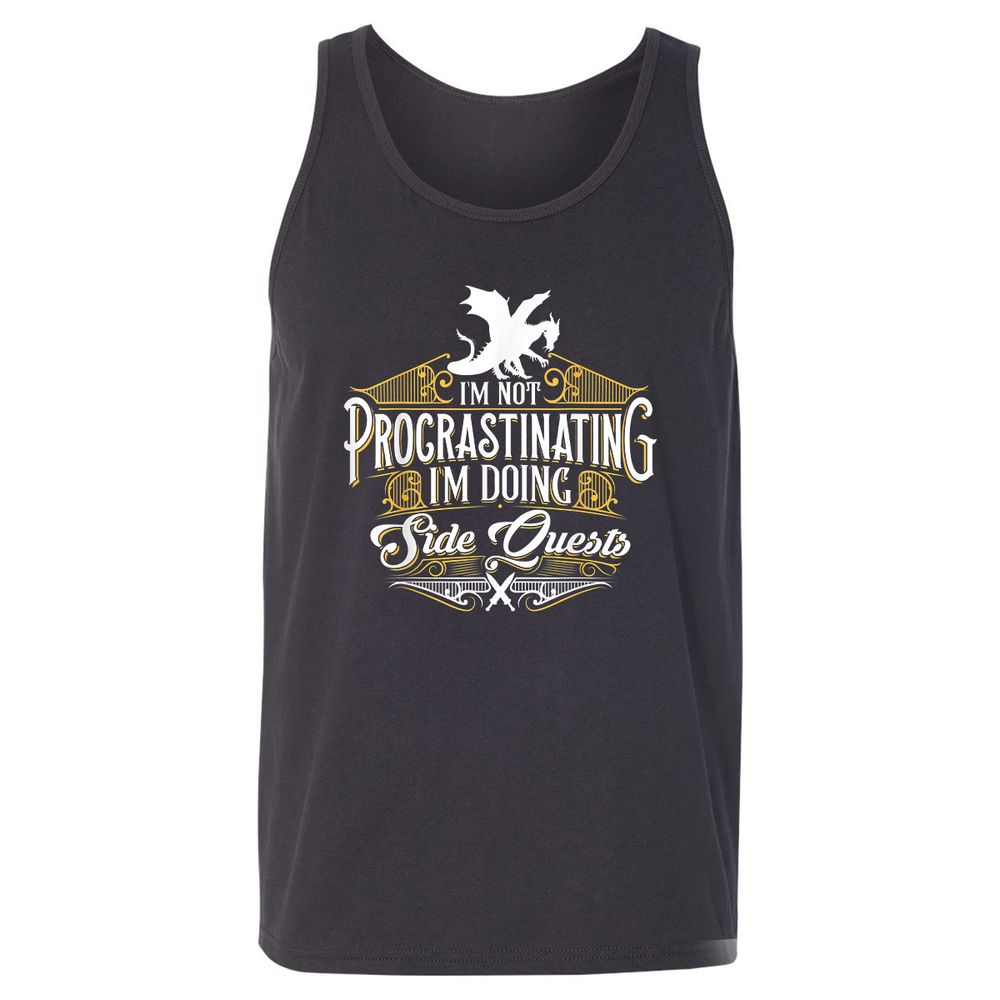 Unisex Jersey Tank - P973SGVU - Dark Grey - 7