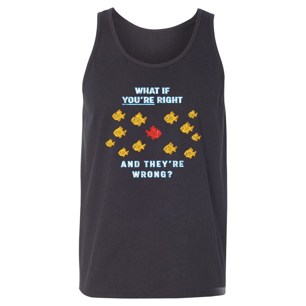 Unisex Jersey Tank - WPNR6KMC - Dark Grey - 7