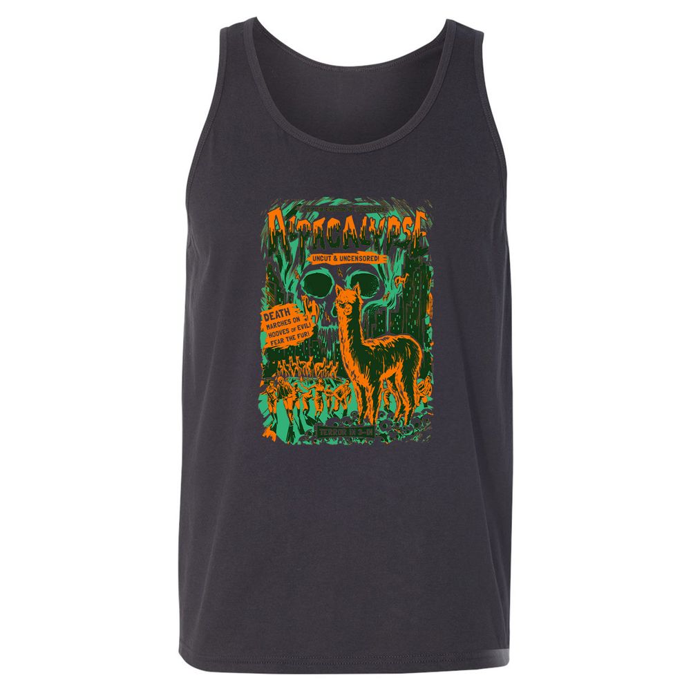 Unisex Jersey Tank - XR9NWAQ6 - Dark Grey - 7