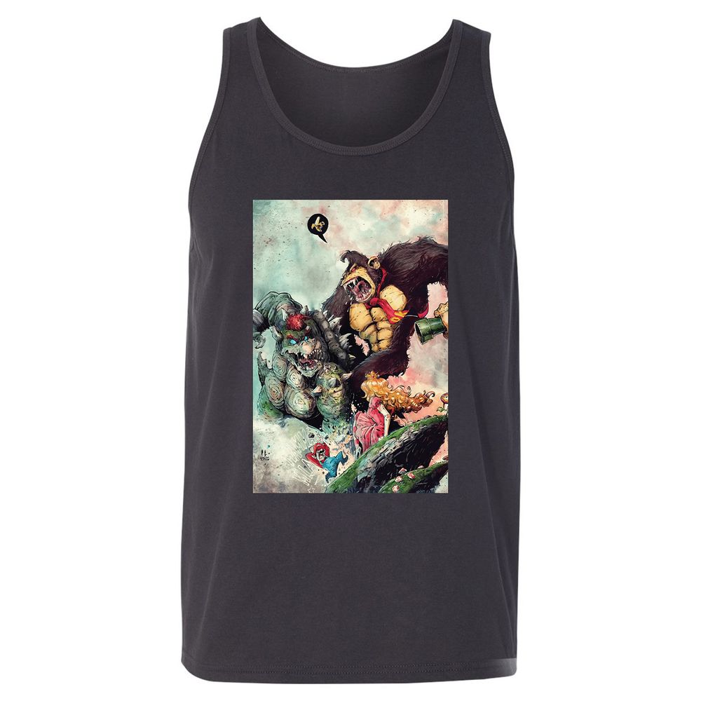 Unisex Jersey Tank - 37AFQHEZ - Dark Grey - 7
