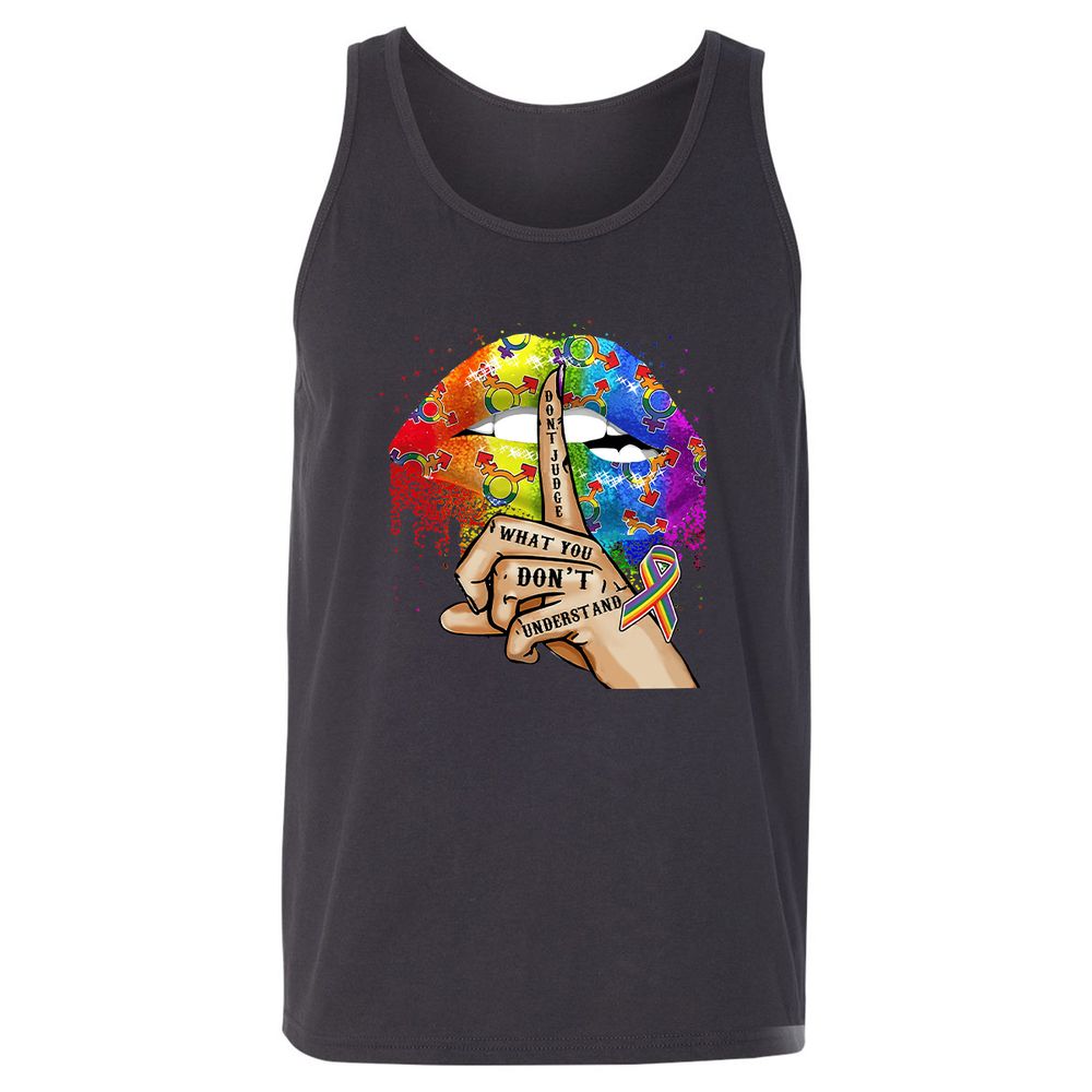 Unisex Jersey Tank - 6V3L7DPP - Dark Grey - 7