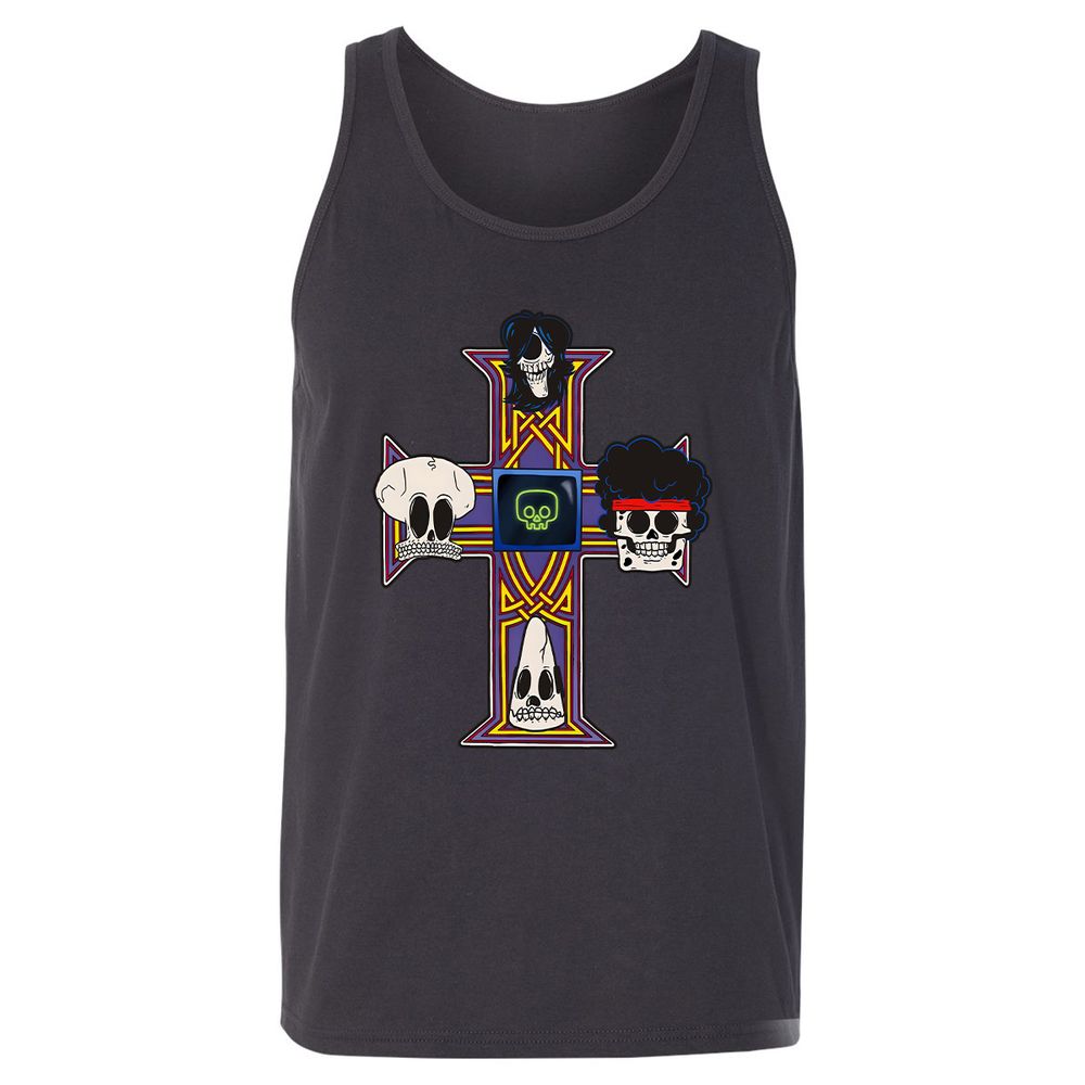 Unisex Jersey Tank - N8E5UZ56 - Dark Grey - 7