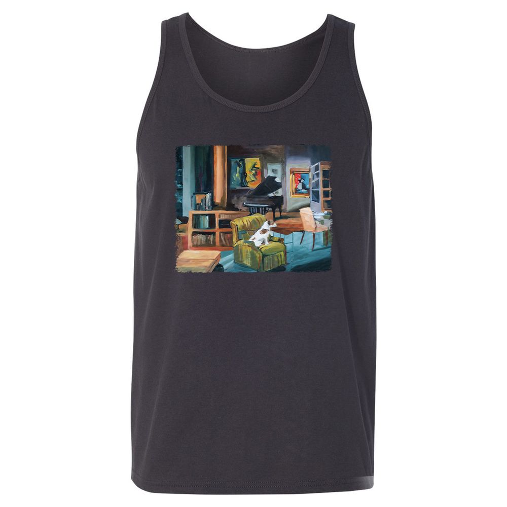Unisex Jersey Tank - Z4JZ9E54 - Dark Grey - 7