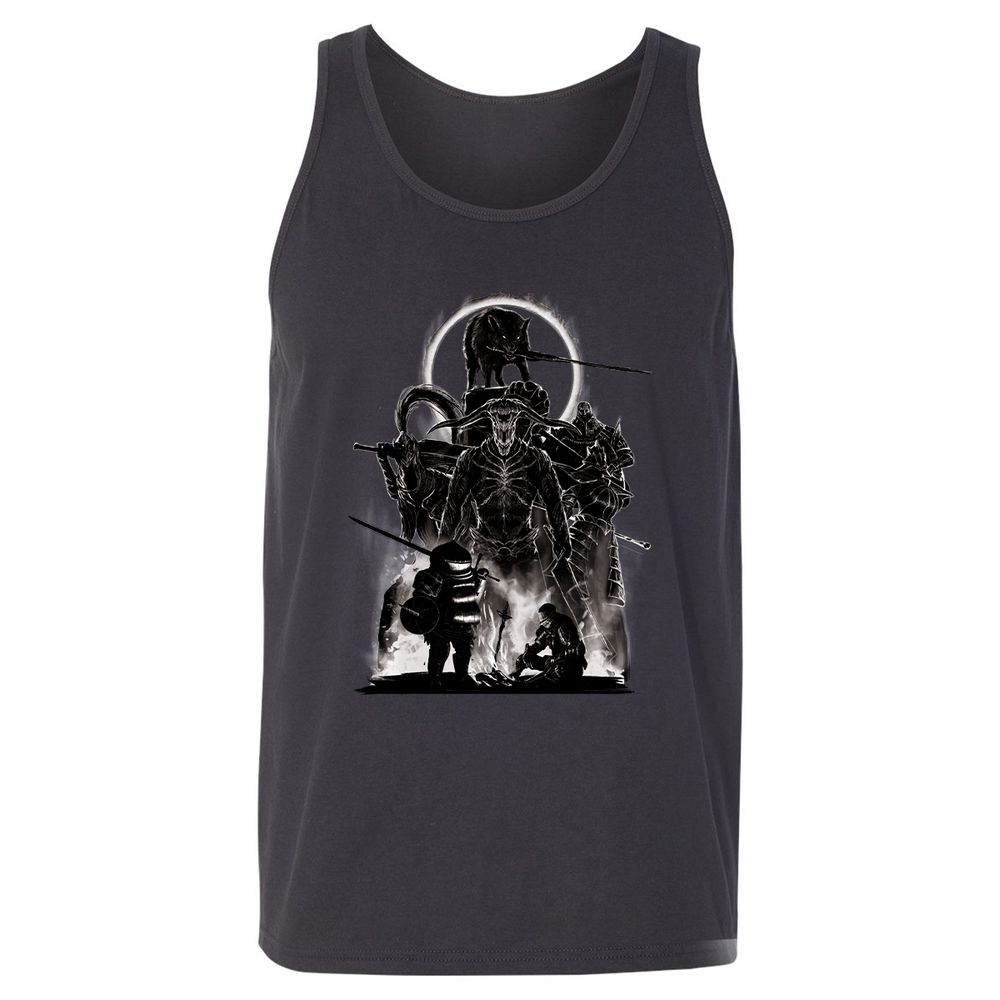 Unisex Jersey Tank - GWNWSLVV - Dark Grey - 7