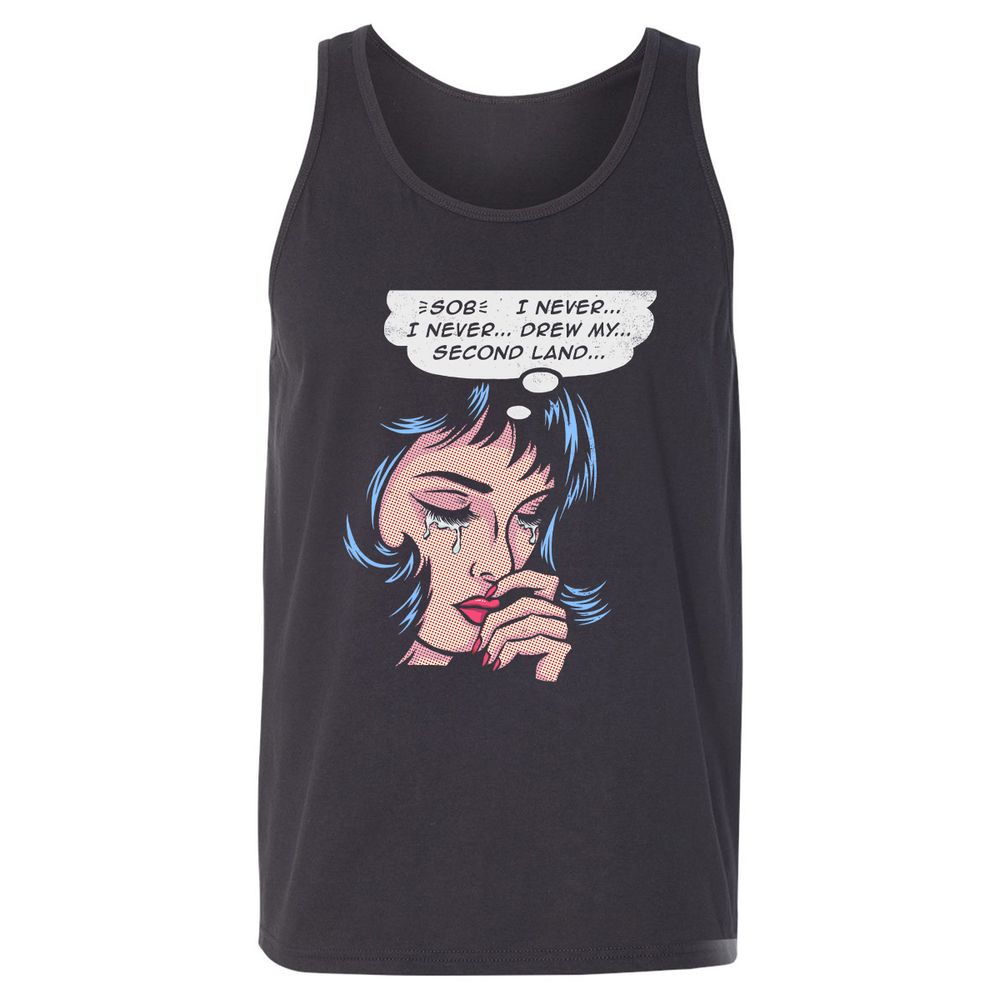 Unisex Jersey Tank - 5UBAQEZR - Dark Grey - 7