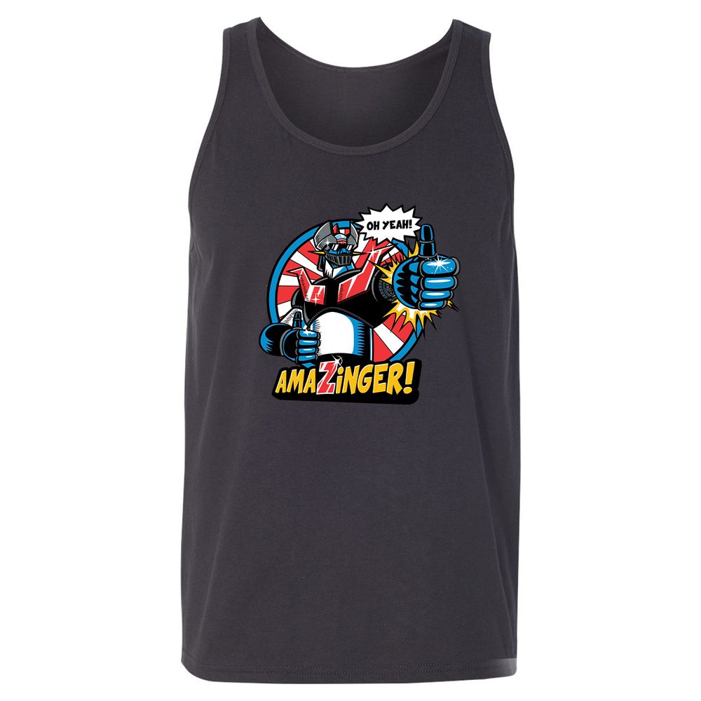Unisex Jersey Tank - RXMMMPCM - Dark Grey - 7