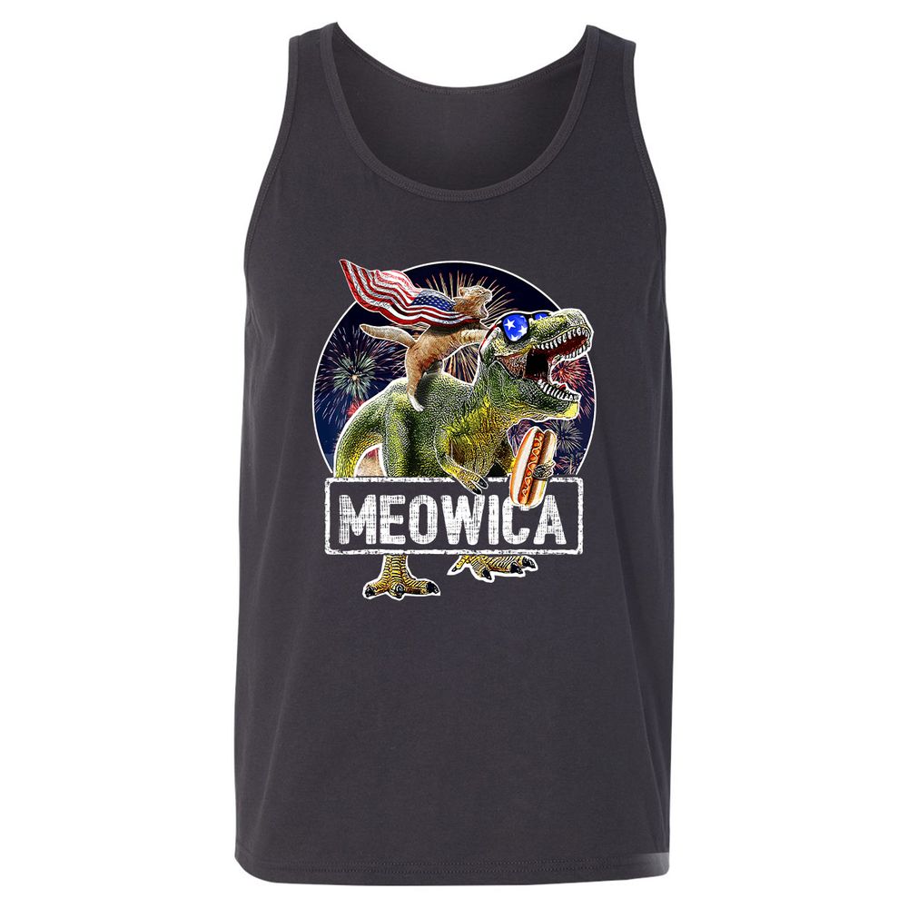 Unisex Jersey Tank - BPCB7HH8 - Dark Grey - 7