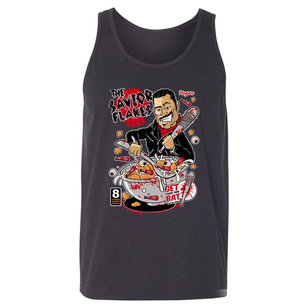Unisex Jersey Tank - XSLFLHNN - Dark Grey - 7