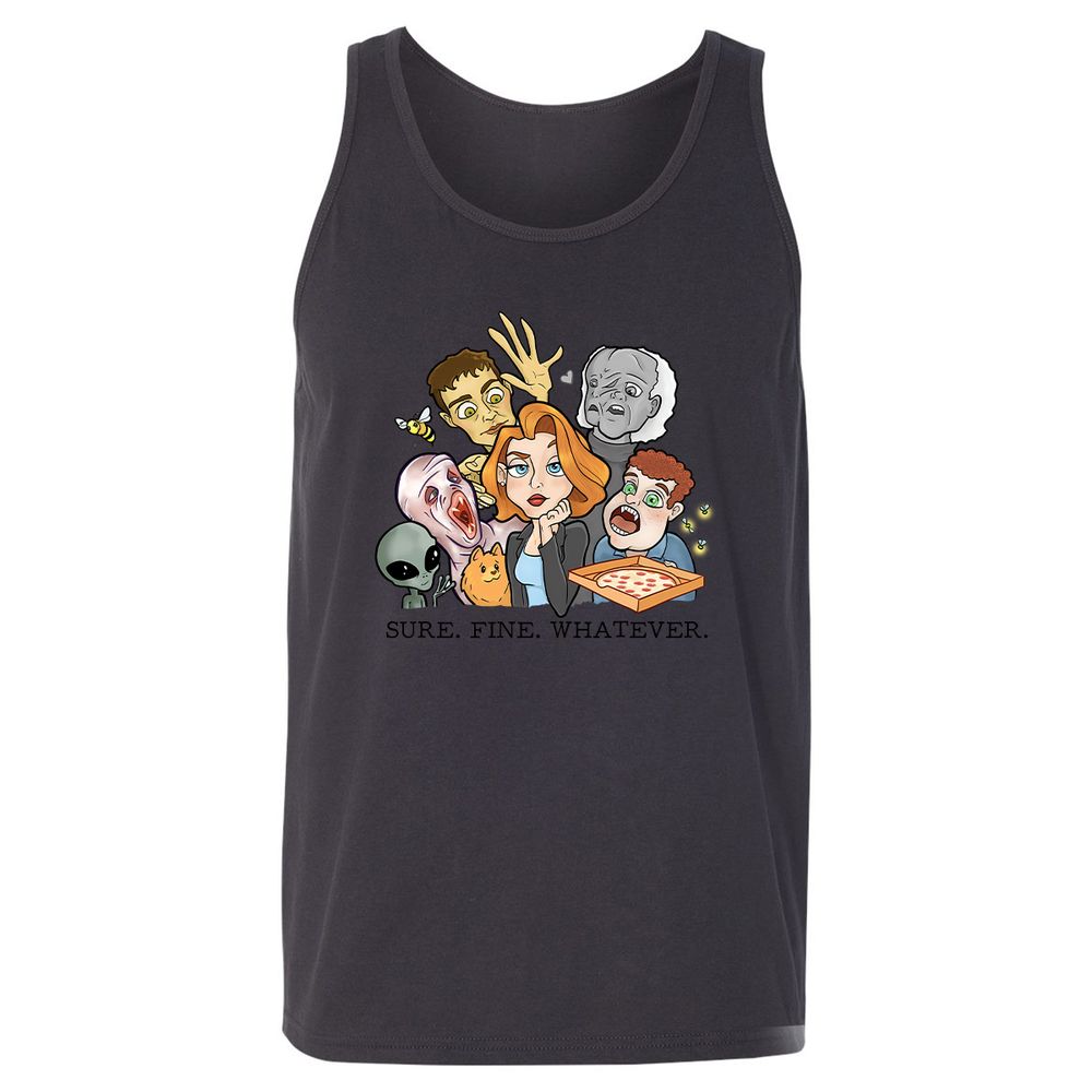Unisex Jersey Tank - 91FVYHKU - Dark Grey - 7