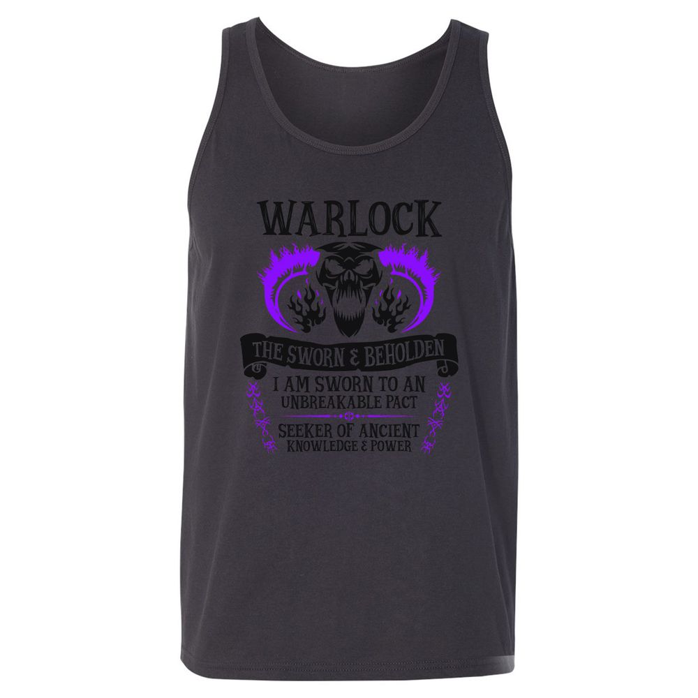 Unisex Jersey Tank - QSJY812X - Dark Grey - 7