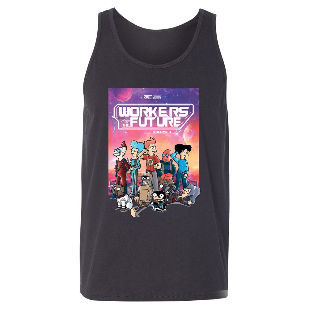 Unisex Jersey Tank - MZUCRB52 - Dark Grey - 7