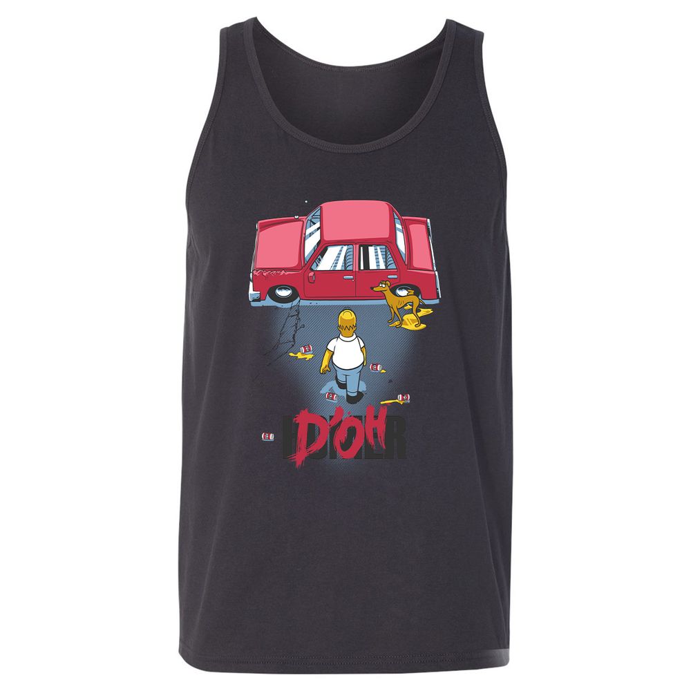 Unisex Jersey Tank - SUJK5QKJ - Dark Grey - 7