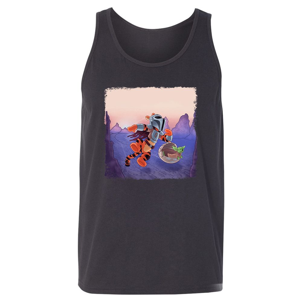 Unisex Jersey Tank - YWF3P6JV - Dark Grey - 7