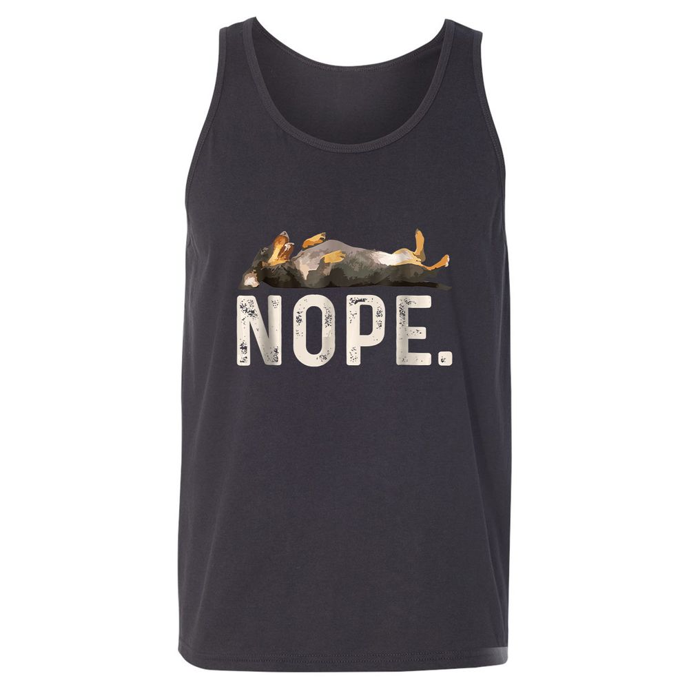 Unisex Jersey Tank - L5U97GY4 - Dark Grey - 7