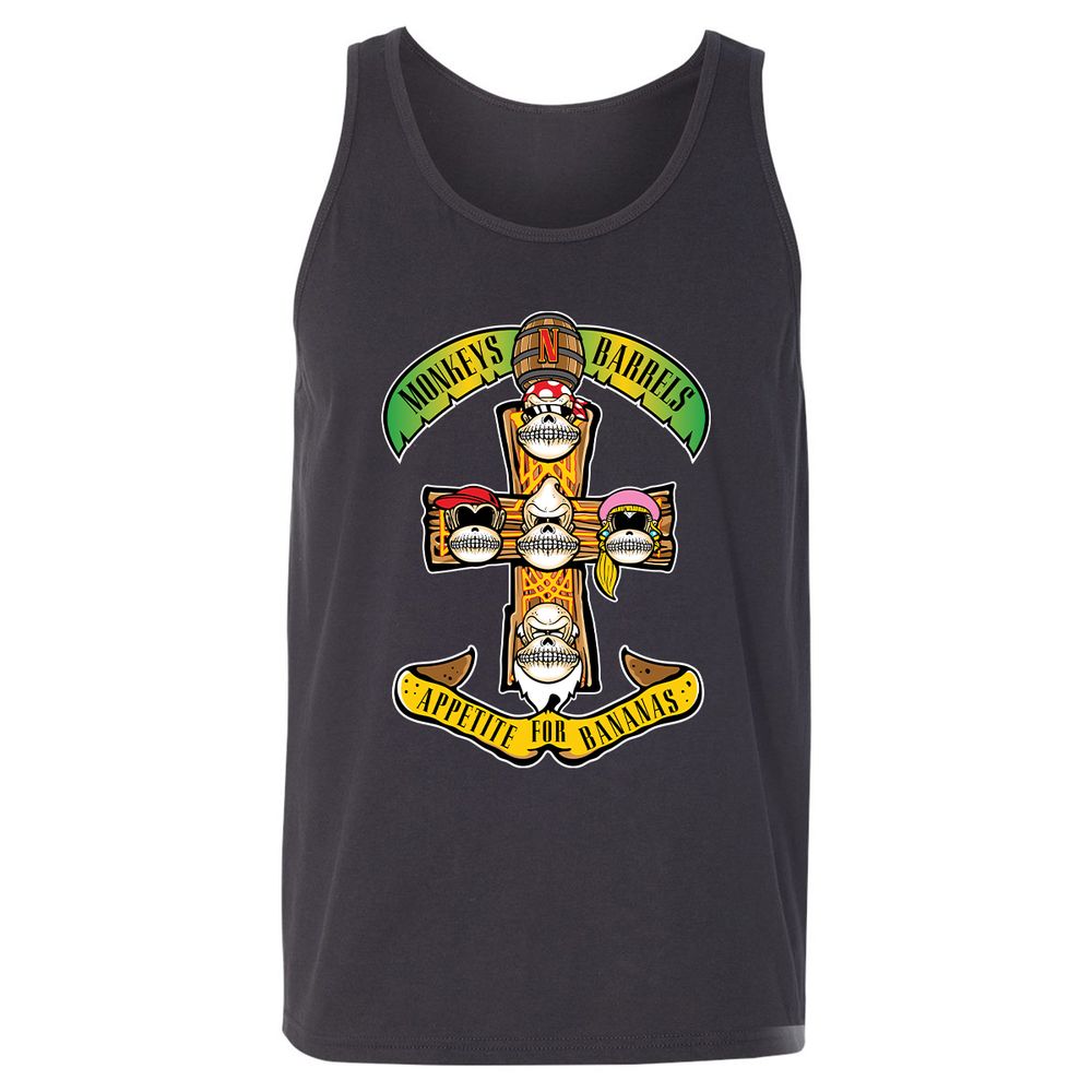 Unisex Jersey Tank - 263QXSQ1 - Dark Grey - 7