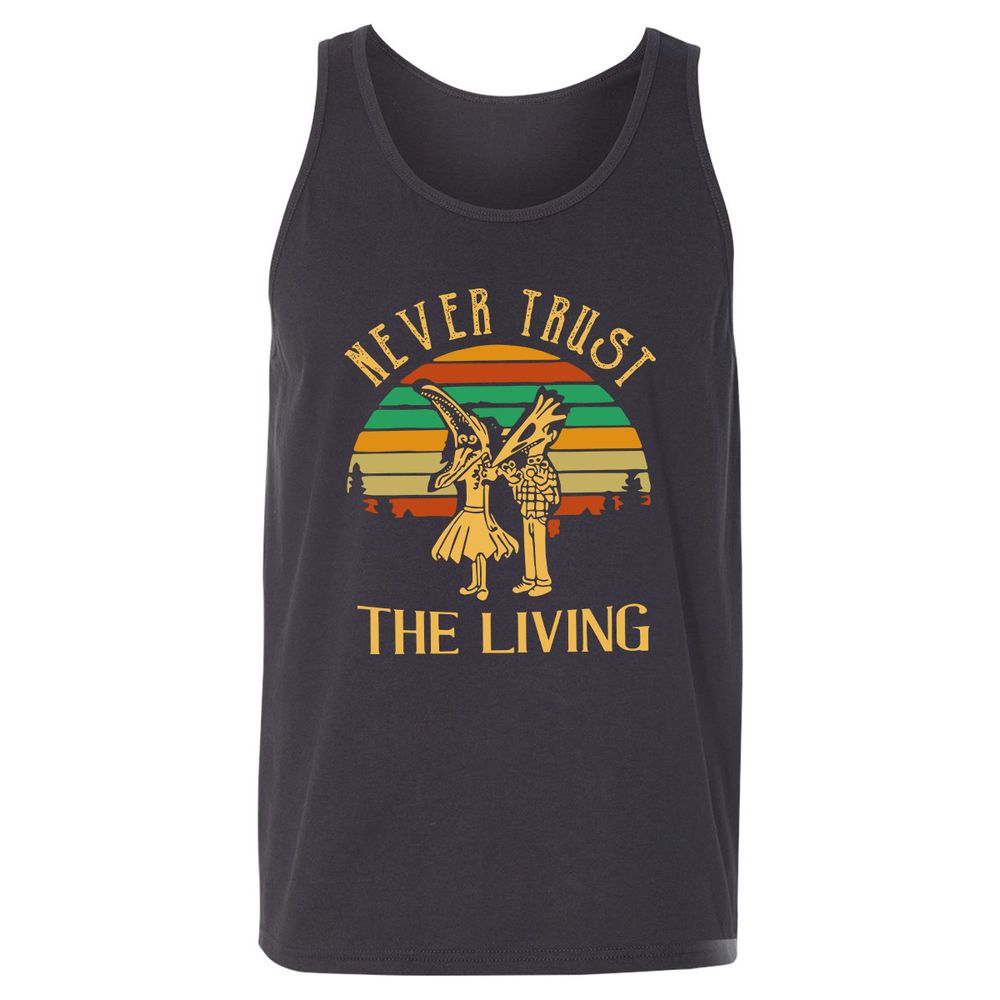 Unisex Jersey Tank - HBUAXWX4 - Dark Grey - 7