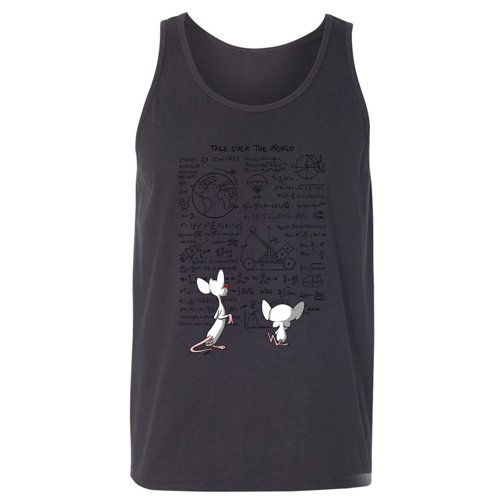 Unisex Jersey Tank - RJ6GYJS6 - Dark Grey - 7