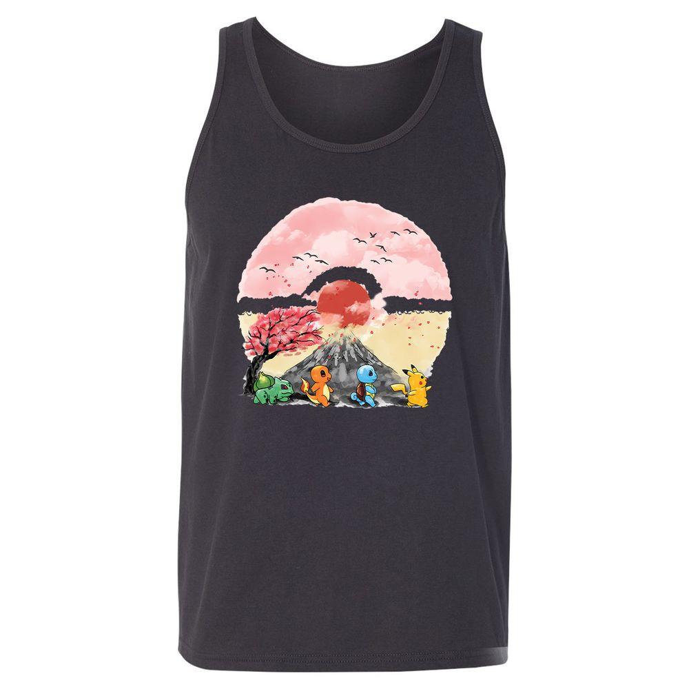 Unisex Jersey Tank - CZFQFL6D - Dark Grey - 7