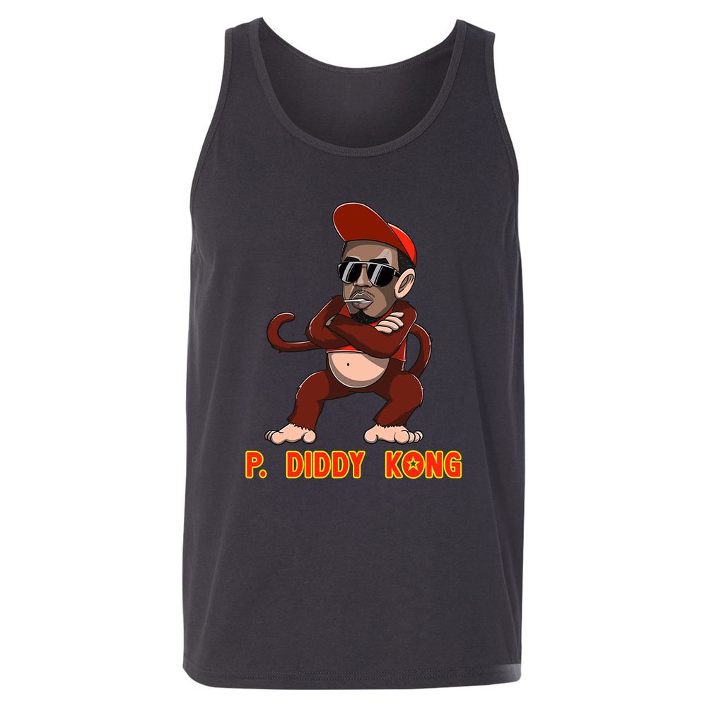 Unisex Jersey Tank - EVD2BQXC - Dark Grey - 7