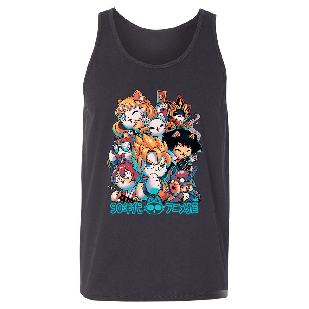 Unisex Jersey Tank - RF6XEQ45 - Dark Grey - 7