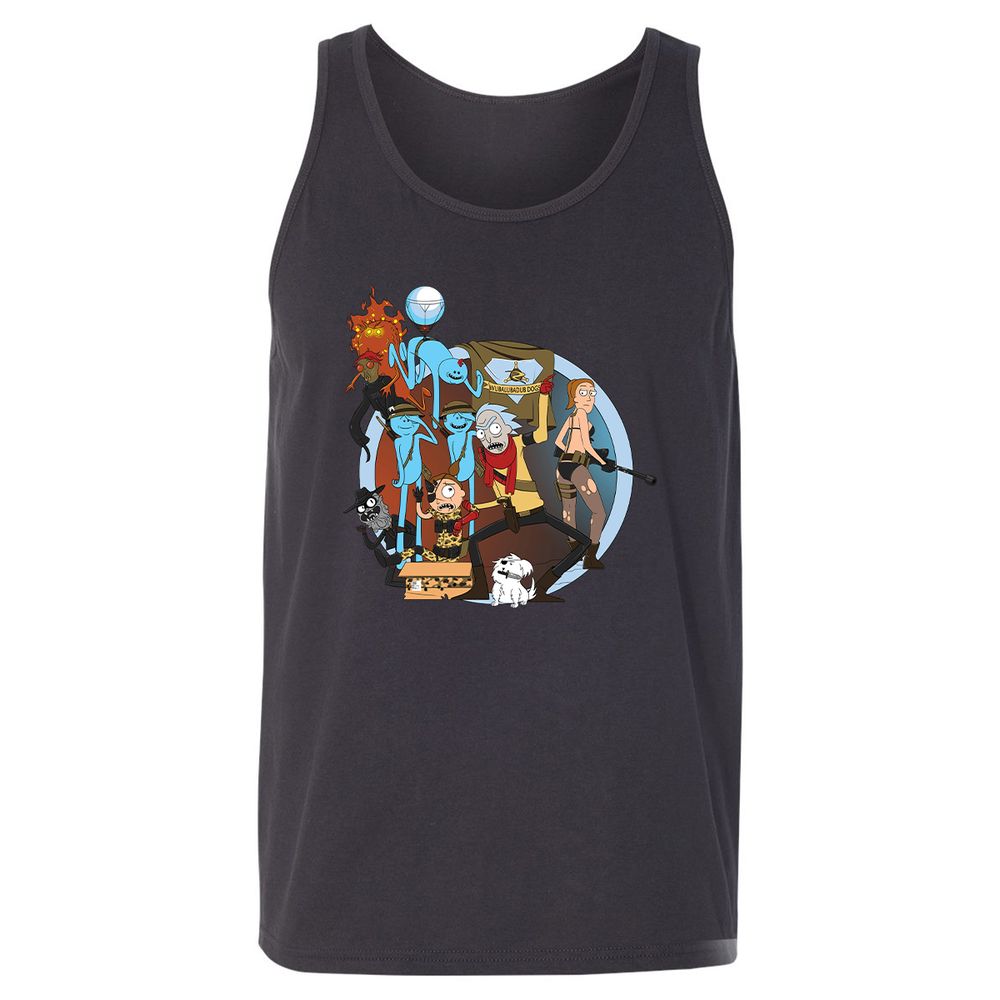 Unisex Jersey Tank - 4F2GYLNH - Dark Grey - 7