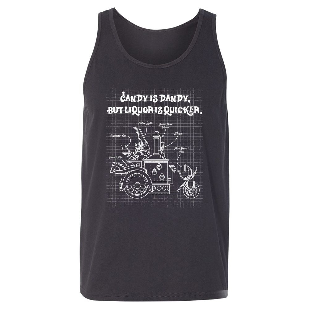 Unisex Jersey Tank - Y3J2E8XR - Dark Grey - 7
