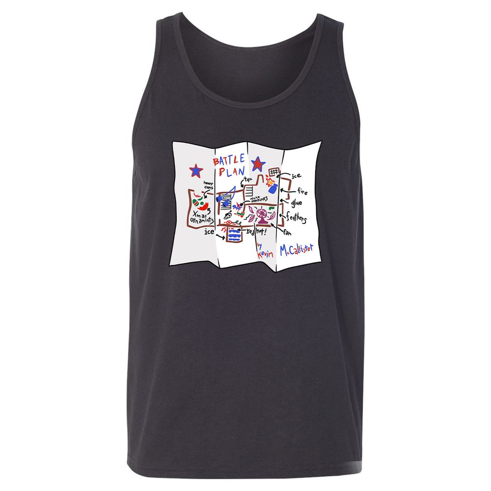 Unisex Jersey Tank - XYK45K39 - Dark Grey - 7