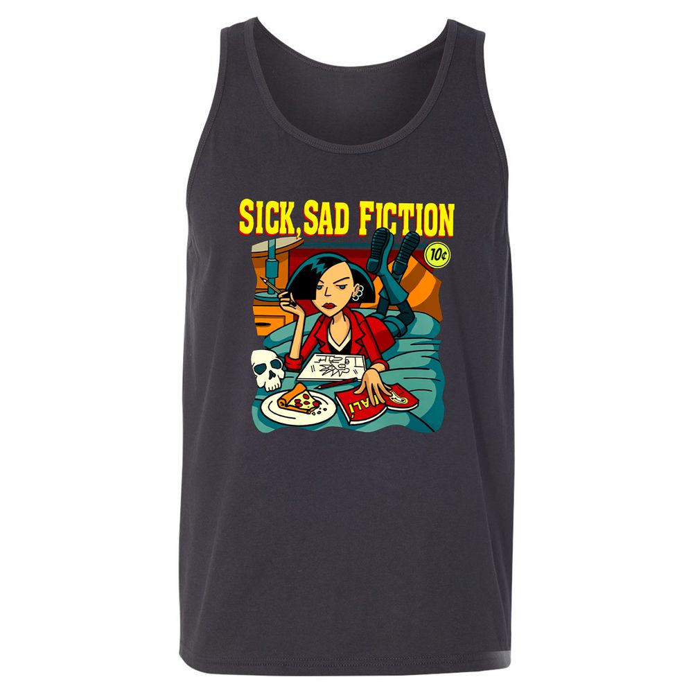 Unisex Jersey Tank - S47MKJSJ - Dark Grey - 7