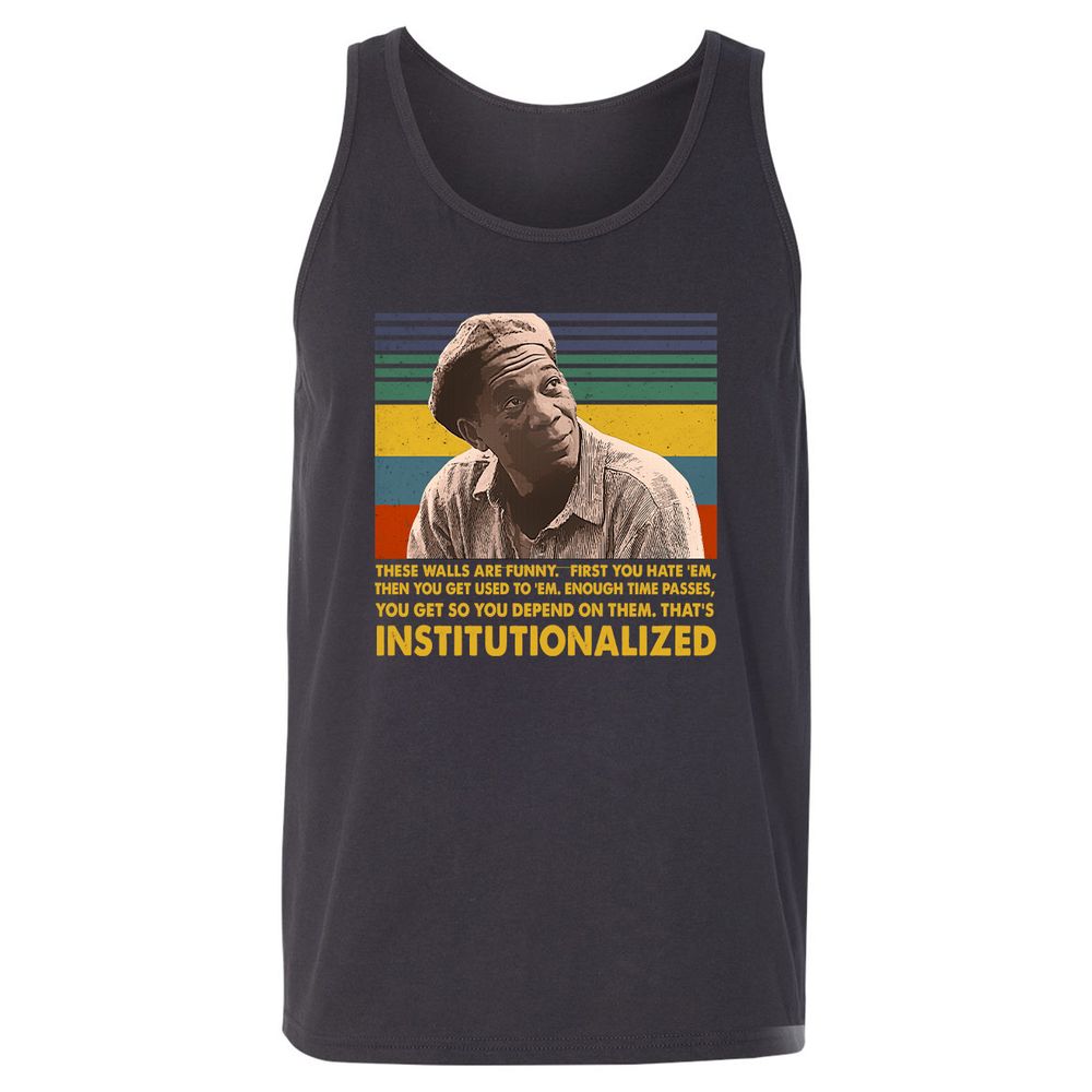 Unisex Jersey Tank - LY1LMWJJ - Dark Grey - 7