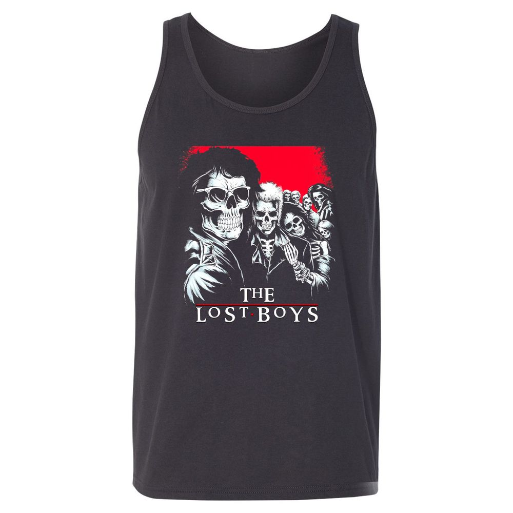 Unisex Jersey Tank - 3FUFJE37 - Dark Grey - 7