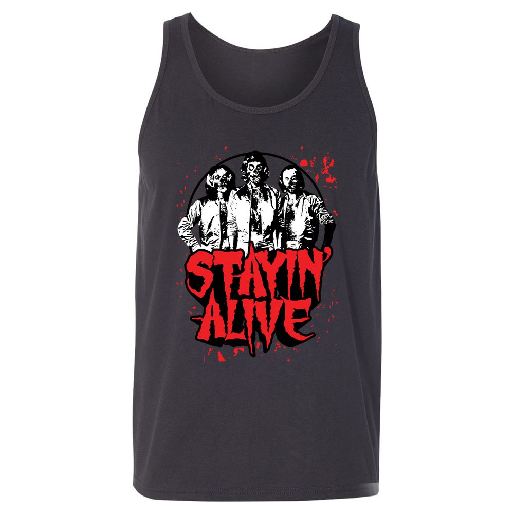 Bee Gees Stay Alive - Dark Grey - 7