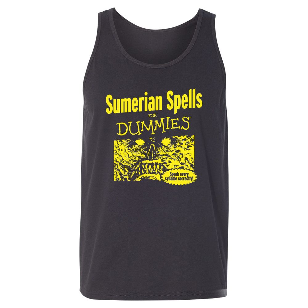 Unisex Jersey Tank - APTB4DY6 - Dark Grey - 7