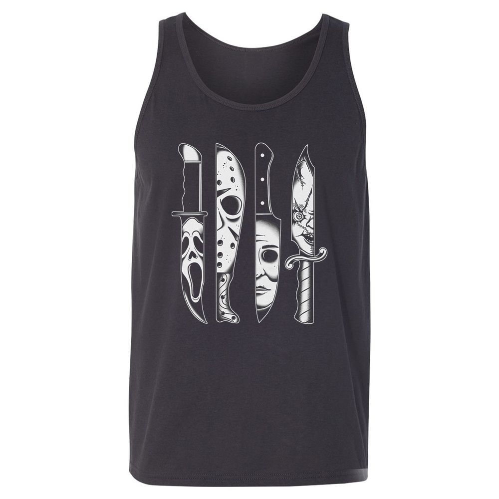 Unisex Jersey Tank - MHXLC8CH - Dark Grey - 7
