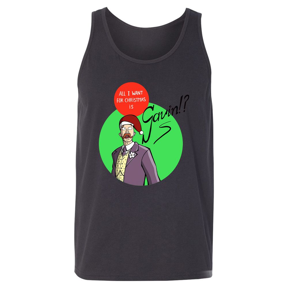 Unisex Jersey Tank - G3ZS6H58 - Dark Grey - 7