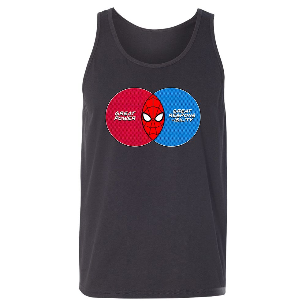 Unisex Jersey Tank - HF3TCXM6 - Dark Grey - 7