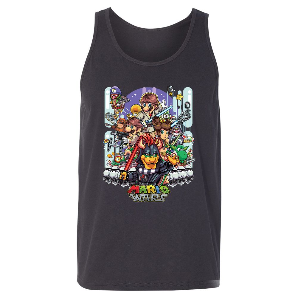 Unisex Jersey Tank - P2FGX8EL - Dark Grey - 7