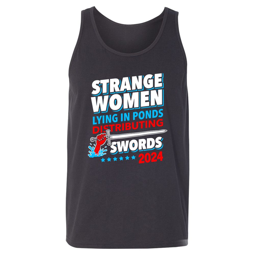 Unisex Jersey Tank - KJ5HGD63 - Dark Grey - 7