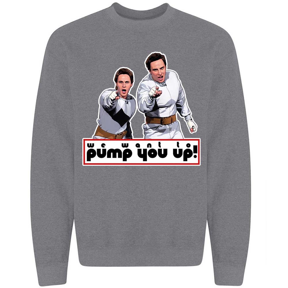 We Want To Pump You Up - Graphite Heather - 7