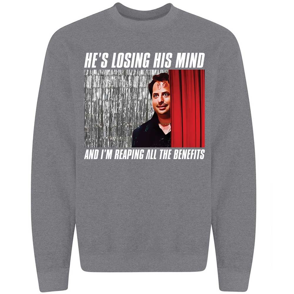 Classic Unisex Sweatshirt - FLWQJEGJ - Graphite Heather - 7