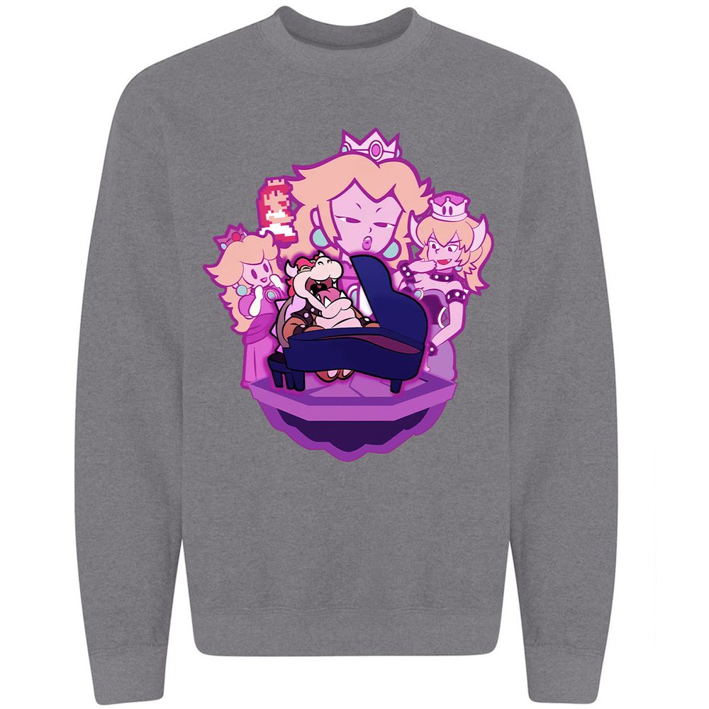 Classic Unisex Sweatshirt - QGU37UKW - Graphite Heather - 7