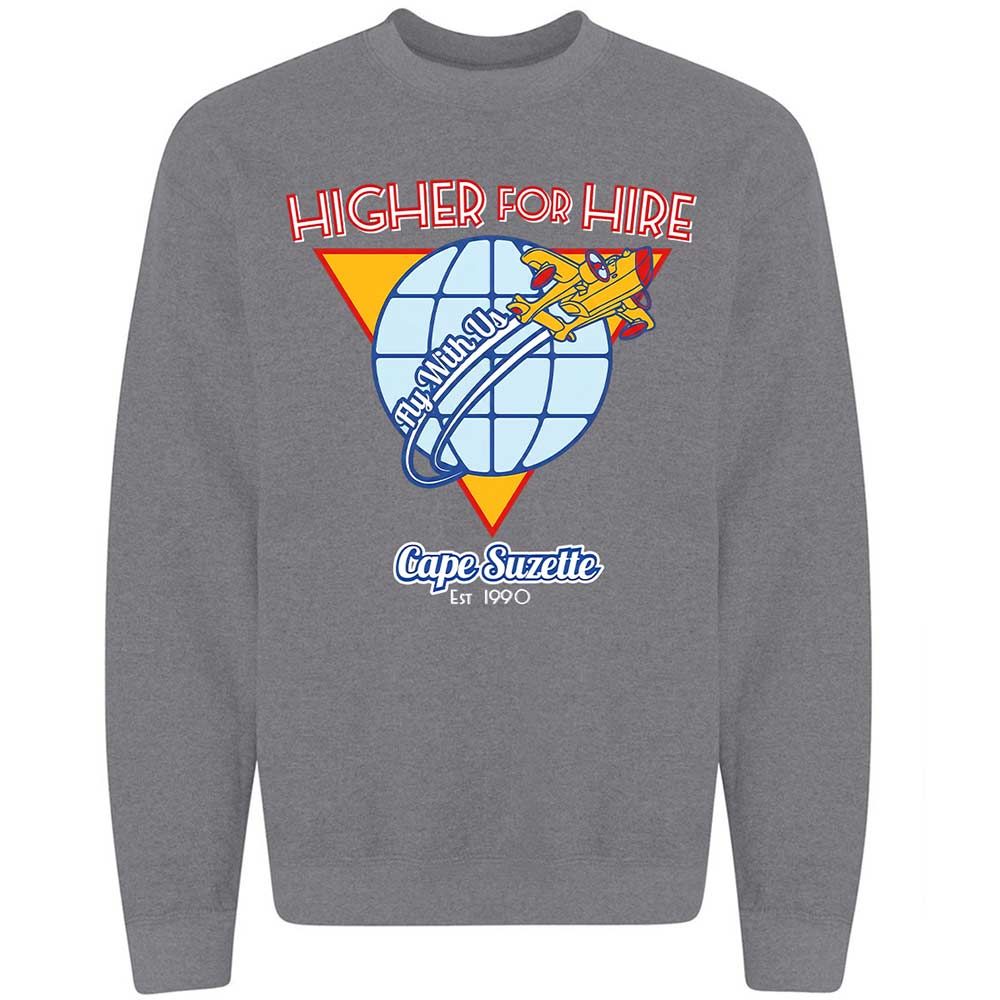 Higher For Hire - Graphite Heather - 7
