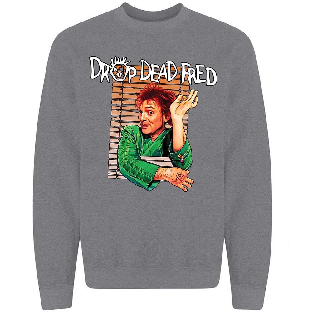 Funny Man Drop Dead Fred - Graphite Heather - 7