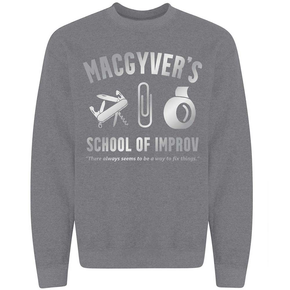 Classic Unisex Sweatshirt - 1WMKJDHV - Graphite Heather - 7