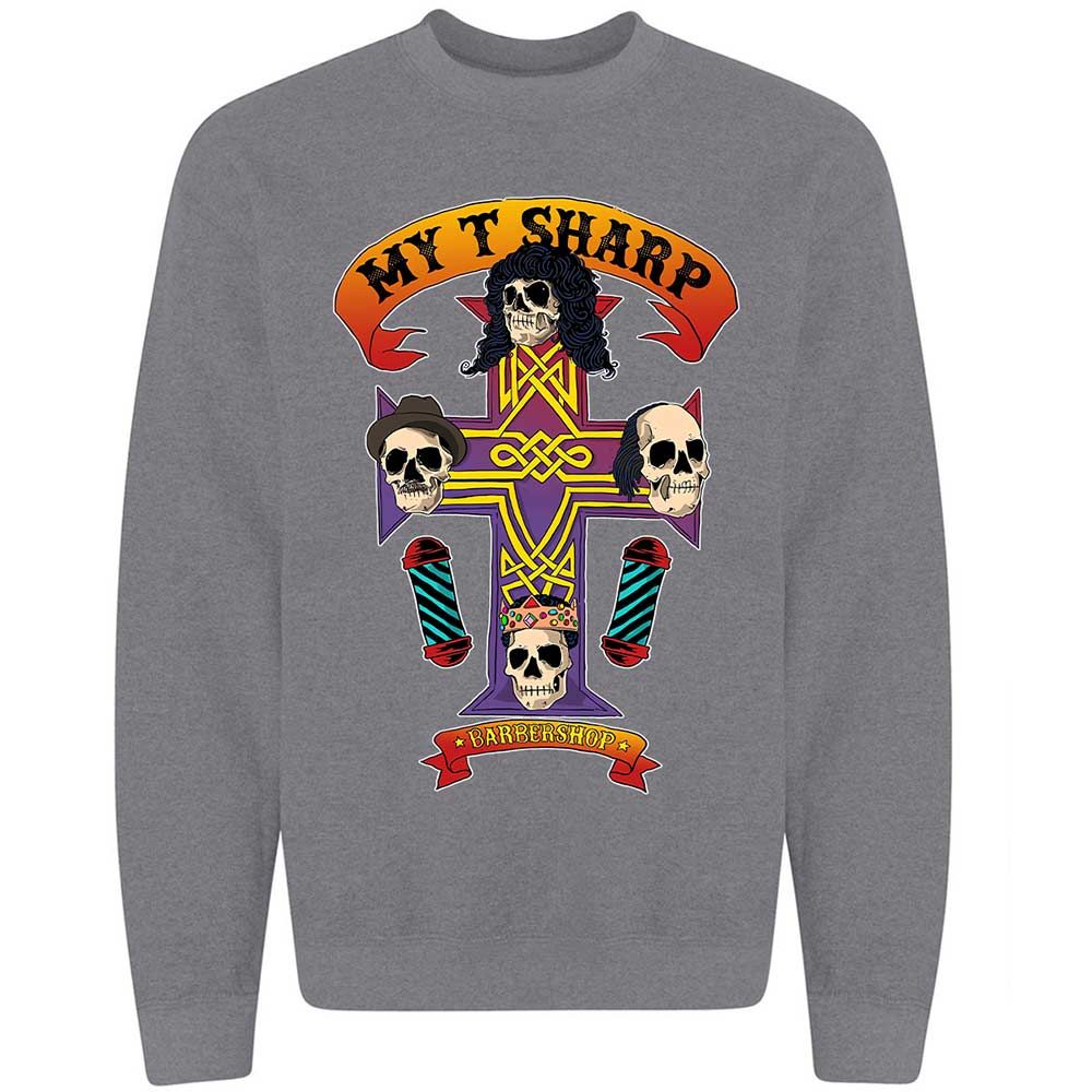 My-T-Sharp Barbershop - Graphite Heather - 7