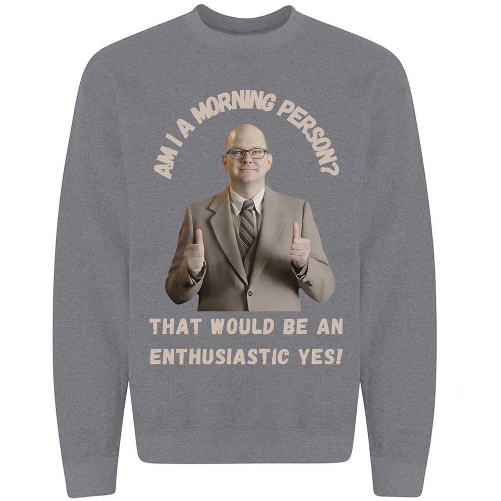 Classic Unisex Sweatshirt - L5XUES1G - Graphite Heather - 7