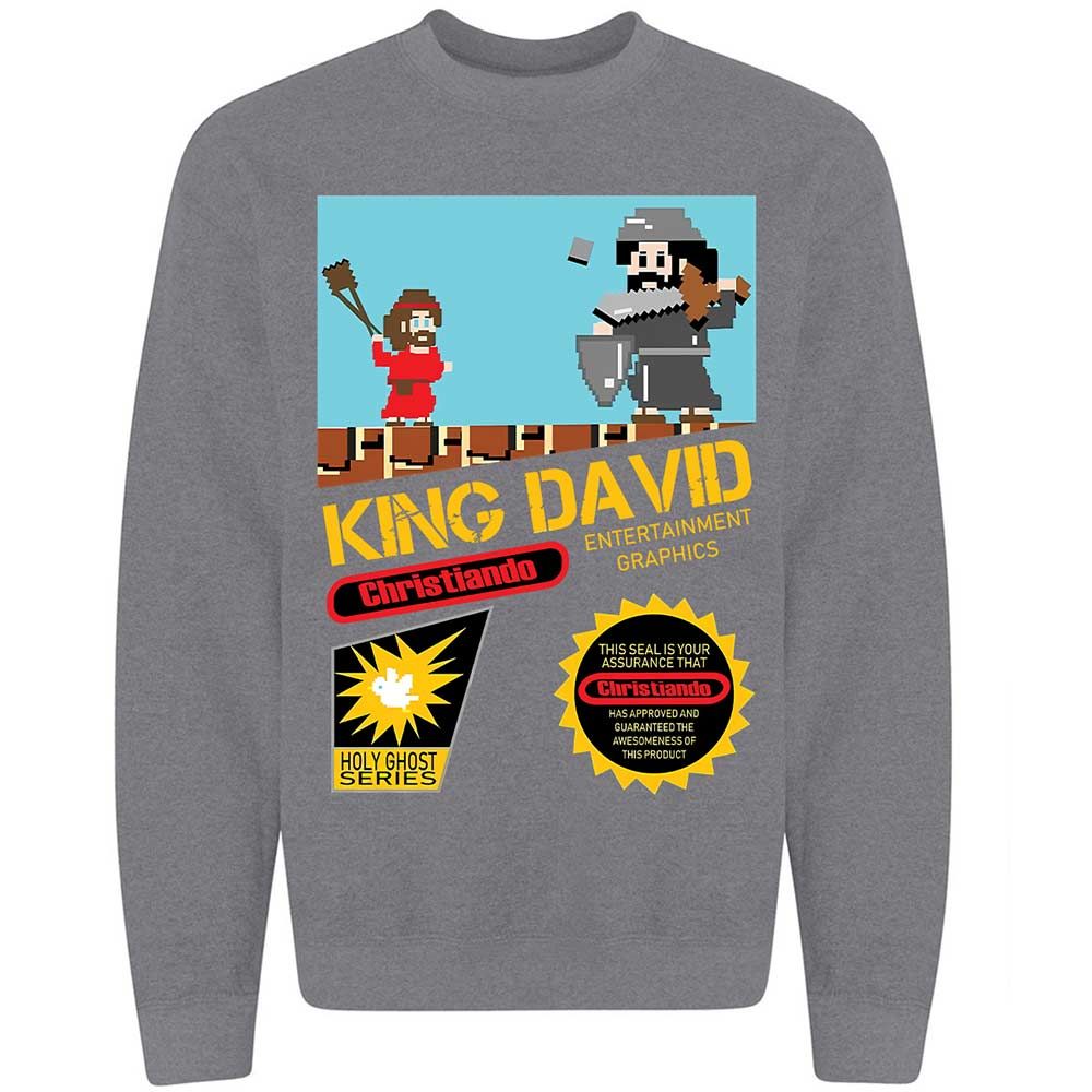 David Vs Goliath Cool Christian - Graphite Heather - 7