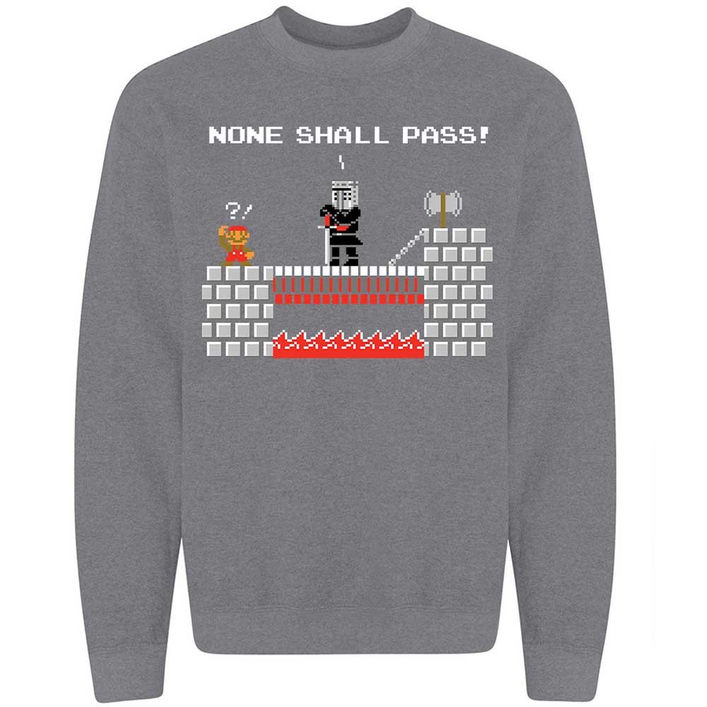 No Plumbers Shall Pass - Graphite Heather - 7