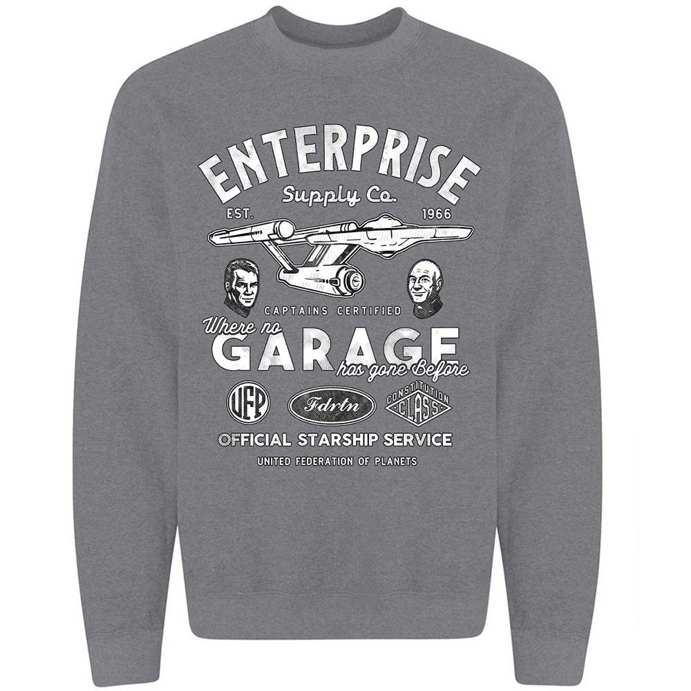 Classic Unisex Sweatshirt - DTLE42SJ - Graphite Heather - 7
