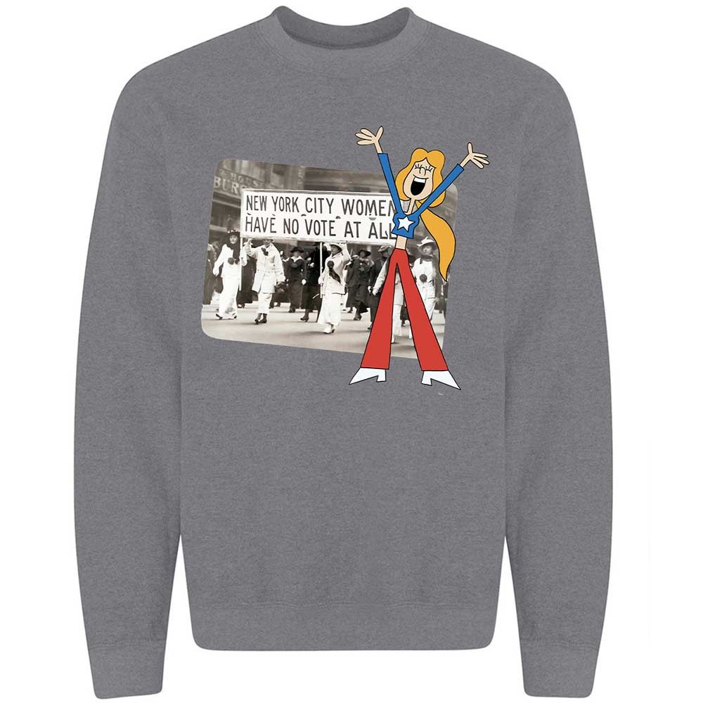 Vote for women - Graphite Heather - 7