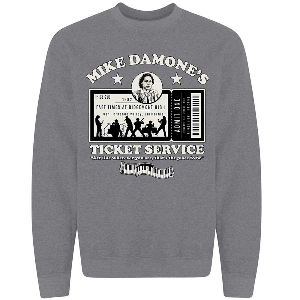 Damone's Ticket Service - Graphite Heather - 7